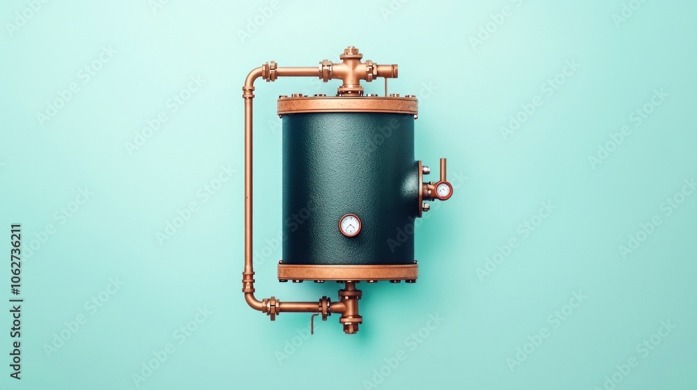 Poster create stunning high-resolution mockups of a water power high-scale system for engaging visual prese