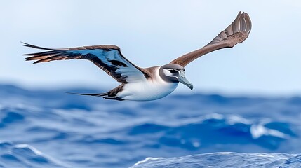 Enchanting Albatross Wandering Over Ocean Waves