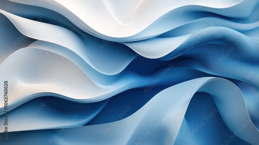 Poster abstract background 3d art concepts, simple shapes and forms, modern abstract art.
