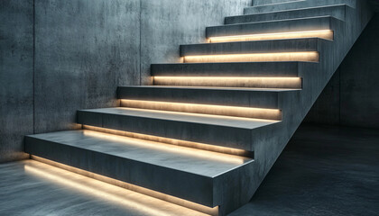 Minimalist and unique interior design in the house