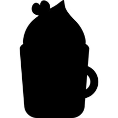 Happy birthday single vector icon
