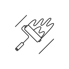 Outline Icon roll cat