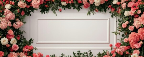 An elegant interment ceremony with flowers surrounding the burial plot, symbolizing a respectful farewell
