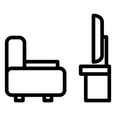 Obraz premium watching tv