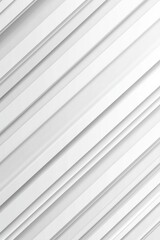Fototapeta premium Diagonal Shapes and Shadows on White Background.