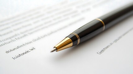 A document outlining corporate governance principles and practices, with space for text