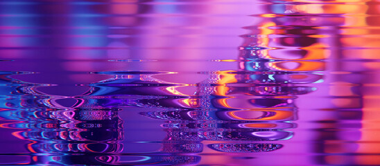 The Beauty of Abstract Glass: Multicolored Wavy Textures Up Close