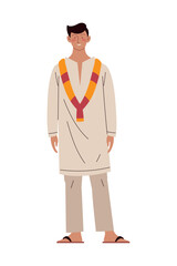 hindu adult man character