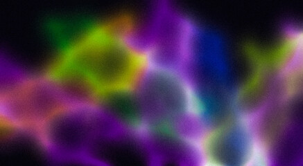 Grainy gradient abstract background, color blending effect, Aesthetic texture. Glowing purple blue green color noisy gradient texture, overlay effect blending colors.
