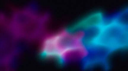 Grainy gradient abstract background, color blending effect, Aesthetic texture. Glowing pink purple blue color noisy gradient texture, overlay effect blending colors.