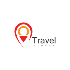 Location point Logo vector template