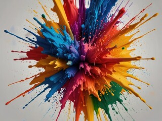 red paint splashes background,red christmas decoration,abstract colorful background