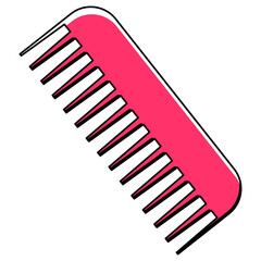 Hair Comb Illustration