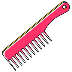 Hair Comb Illustration