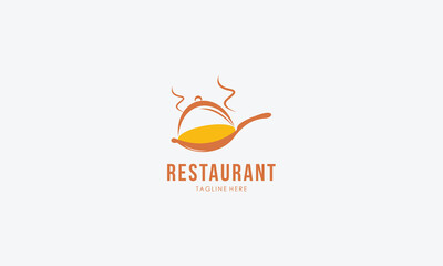 Restaurant logo design vector template