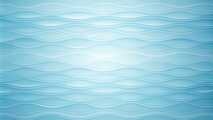Obraz premium Soft blue wallpaper with a gentle gradient effect, featuring a subtle wave-like pattern, serene atmosphere, blue wallpaper