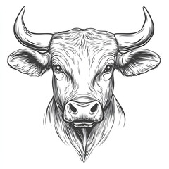 head of cow