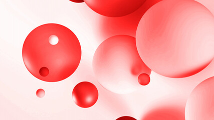 Elegant Casual Red Curve Background for Modern Designs