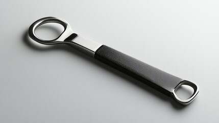Bottle opener on clean background soft light modern design neutral look