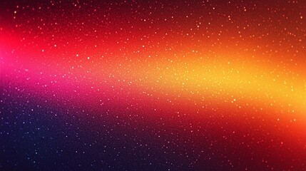 Fototapeta premium A Vibrant Spectrum of Colors Blending into the Night Sky