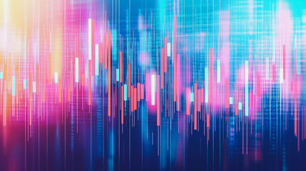 charts and graphs with statistics to innovation analyze business potential and forecast future development of companies growth.
