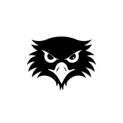 Obraz premium Eagle Face Vector Logo