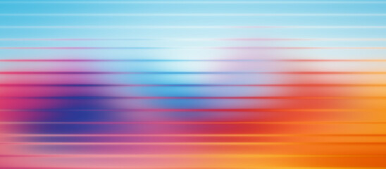 Abstract Glass Illuminated with Wavy Multicolored Light: A Stunning Close-Up
