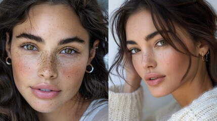 Square Face: Defined by a strong jawline and wide forehead, this face shape has straight sides, creating a bold appearance often linked to confidence and strength.
