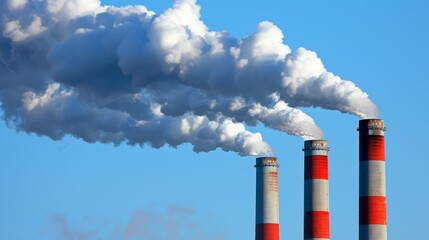 Sulfur Dioxide Emissions (SO2): Primarily produced from burning fossil fuels in power plants and refineries, SO2 contributes to acid rain, harming ecosystems and health.
