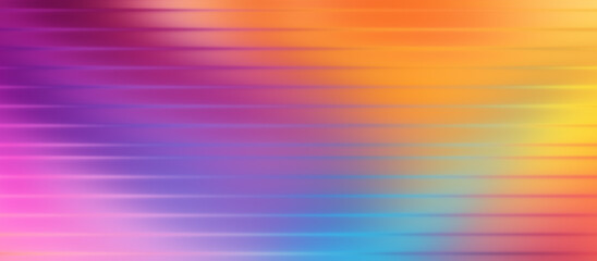 Abstract Glass Illuminated with Wavy Multicolored Light: A Stunning Close-Up