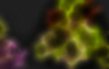 Bright neon grainy gradient abstract background, color blending effect, aesthetic soft texture