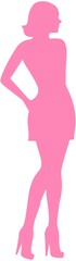 Model Girl Silhouette icon
