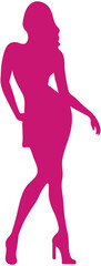 Model Girl Silhouette icon
