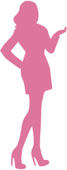 Model Girl Silhouette icon
