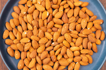 Almonds in a bowl