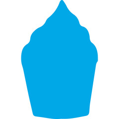 Obraz premium Happy birthday single vector icon