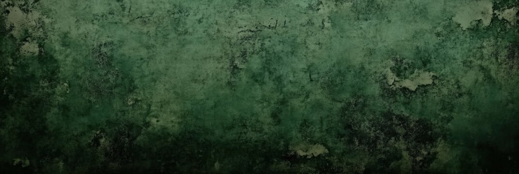 dark Green texture wall background, old vintage textured, vintage marbled textured border with soft center light, Christmas background