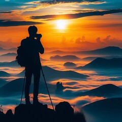 Silhouette Photography Automated Safety with a sense of peace an