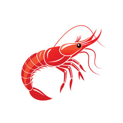 shrimp vector .this is high resolution vector artwork. print ready vector design 