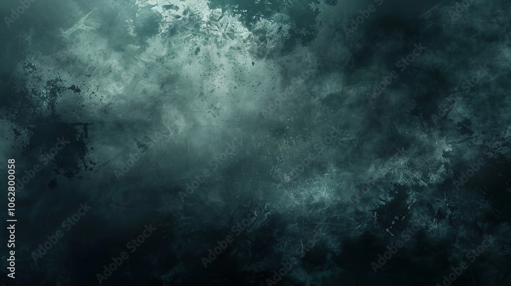 Poster moody dark backdrop with layers of depth and complexity