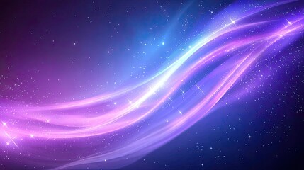 Ethereal Waves of Light in Cosmic Space