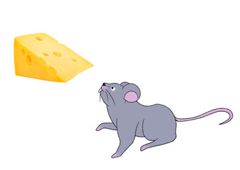 ネズミとチーズ