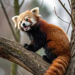 cute red panda