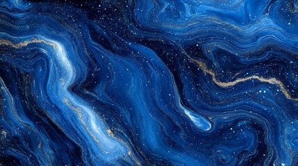 Elegant wallpaper design featuring a smooth blue texture.