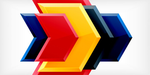 Arrow technology and business concept background. Vector Illustration For Wallpaper, Banner, Background, Card, Book Illustration, landing page