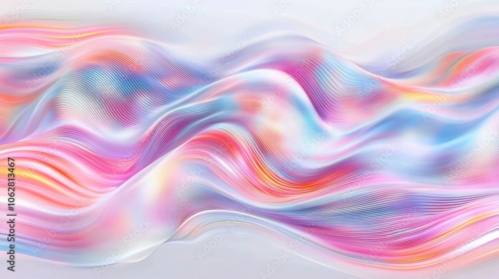 Poster ideal for app and product design, adding a modern touch.