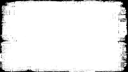 Grunge square and rectangle frame vector. Grunge  scratches empty border frame.