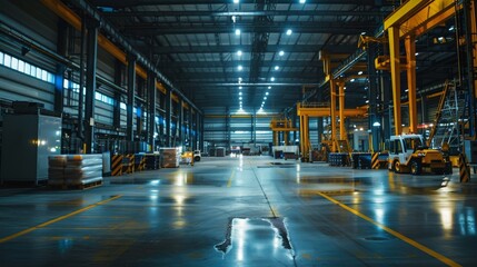 Industrial safety posters displayed in a workplace to promote awareness