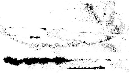 Seamless black and white texture halftone grunge scratches monochrome background vector. Black, ink splatter, ink mist brush, black ink splatter background.