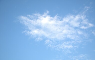 blue sky with clouds